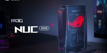 ایسوس از مینی‌پی‌سی قدرتمند ROG NUC 2025 با طراحی ۳ لیتری، پردازنده‌های Arrow Lake و کارت گرافیک RTX 5080 رونمایی کرد