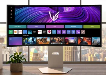ال‌جی از مانیتورهای گیمینگ OLED فوق‌عریض با سیستم WebOS رونمایی کرد