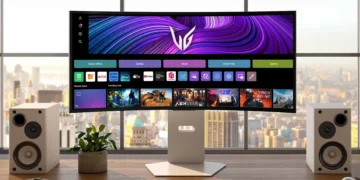 ال‌جی از مانیتورهای گیمینگ OLED فوق‌عریض با سیستم WebOS رونمایی کرد