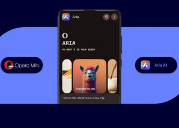 افزوده شدن دستیار هوش مصنوعی Aria به مرورگر Opera Mini در اندروید