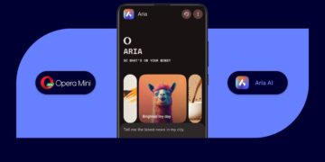 افزوده شدن دستیار هوش مصنوعی Aria به مرورگر Opera Mini در اندروید