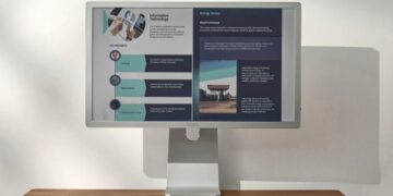 بوکس از نخستین مانیتور دسکتاپ رنگی E Ink خود رونمایی کرد