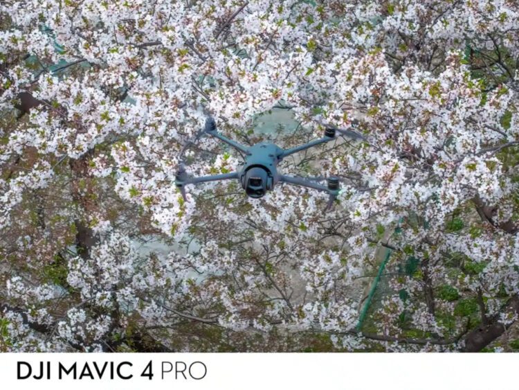DJI Mavic 4 Pro با نخستین ویدیوی پروازی در افشاگری‌های تازه دیده شد