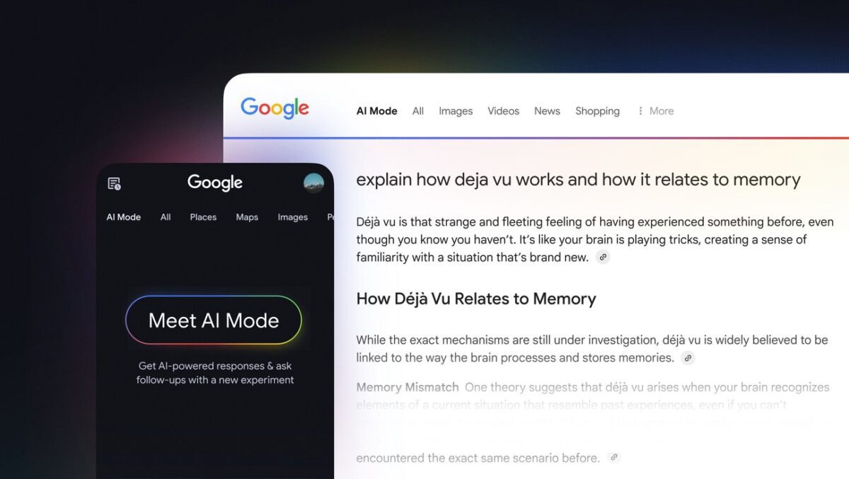 قابلیت جدید AI Mode گوگل اکنون از درک و جستوجوی تصویری پشتیبانی میکند