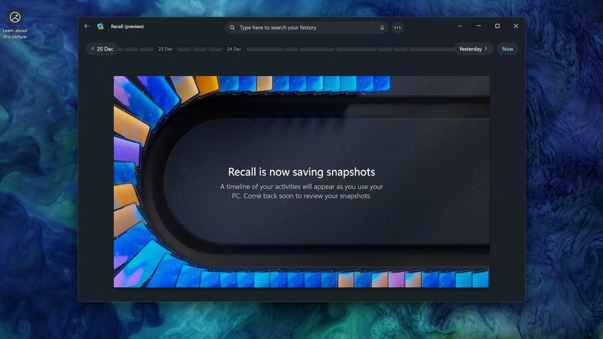قابلیت «Recall» را برای کاربران Windows Insider