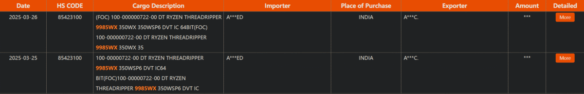 نسل جدید پردازنده Threadripper شرکت AMD در مراحل نهایی توسعه