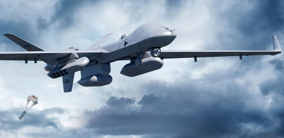پهپاد پیشرفته MQ-9B آمریکا به سامانه لیزری قدرتمند مجهز شد