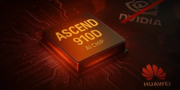هواوی با تراشه جدید Ascend 910D خود انویدیا را به چالش می‌کشد