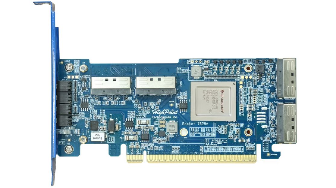 رونمایی از آداپتورهای جدید HighPoint برای GPU و SSD