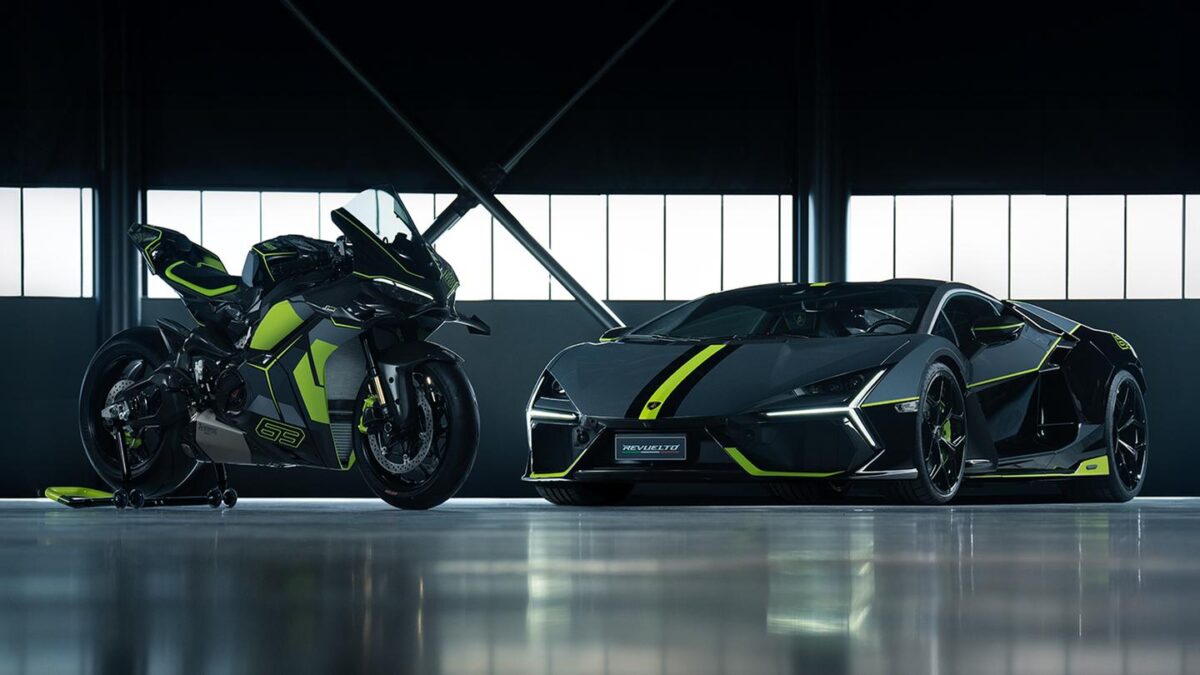 رونمایی دوکاتی از نسخه ویژه موتورسیکلت Panigale V4 Lamborghini