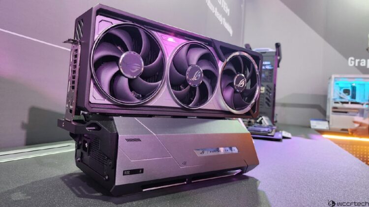 ایسوس از داک گرافیکی ROG XG Station 3 با درگاه Thunderbolt 5 رونمایی کرد