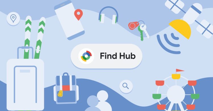 گوگل با افزودن UWB و تغییر نام اپلیکیشن به Find Hub به رقابت با اپل وارد می‌شود