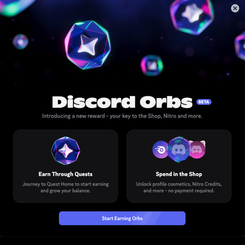 ارز دیجیتال Discord Orbs