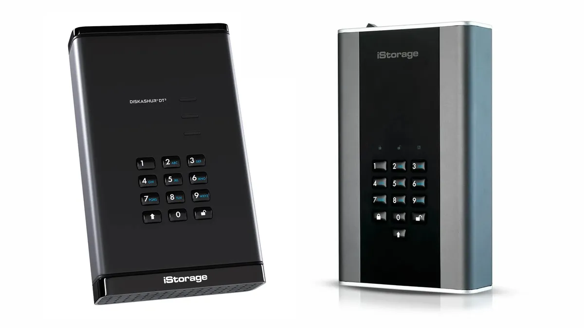 هارد دیسک رمزگذاریشده ۲۶ ترابایتی iStorage
