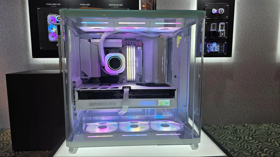 کیس Corsair Air 5400 در نمایشگاه Computex 2025
