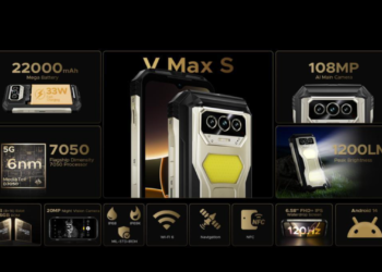 عرضه جهانی گوشی DOOGEE V Max S با تخفیف‌های ویژه و امکانات بی‌نظیر