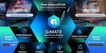 گیگابایت از نسل جدید لپ‌تاپ‌های گیمینگ خود با تمرکز بر هوش مصنوعی رونمایی کرد