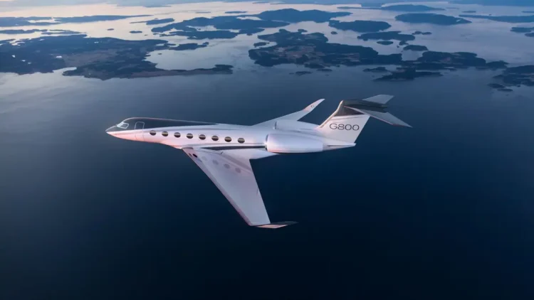 پرواز جت لوکس گلف استریم G800 با بردی چشمگیر