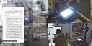 پخش زنده از پشت‌صحنه دیجیتالی‌سازی اسناد در Internet Archive