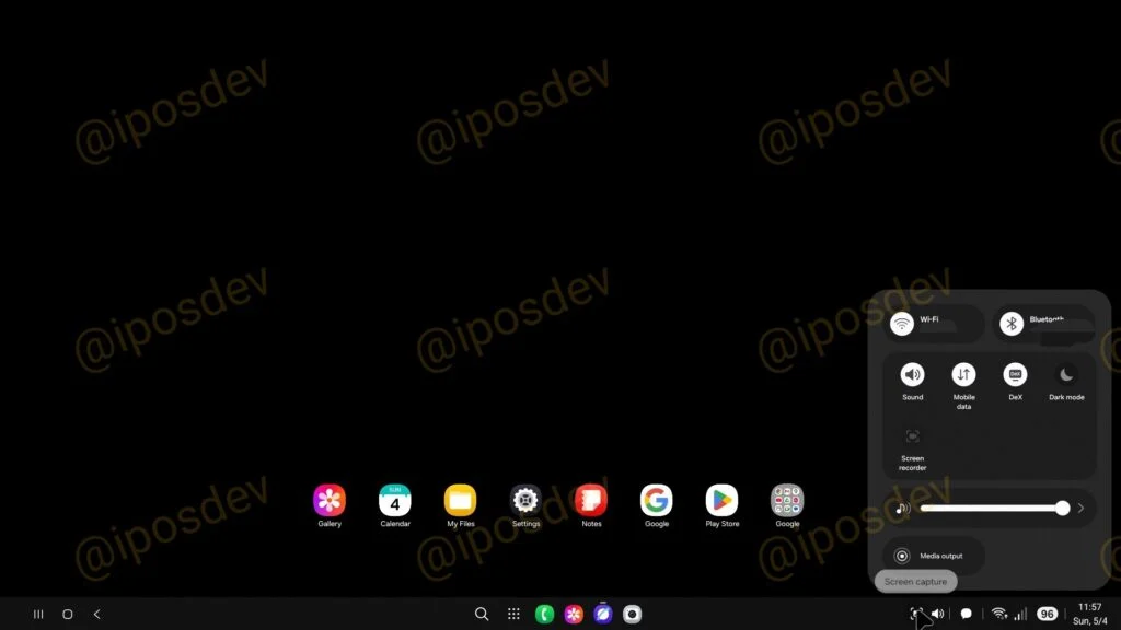 DeX جدید سامسونگ به حالت دسکتاپ اندروید ۱۶ شبیه است