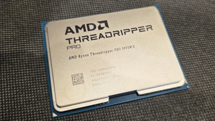 پردازنده‌های قدرتمند سری Ryzen Threadripper 9000 شرکت AMD رونمایی شدند