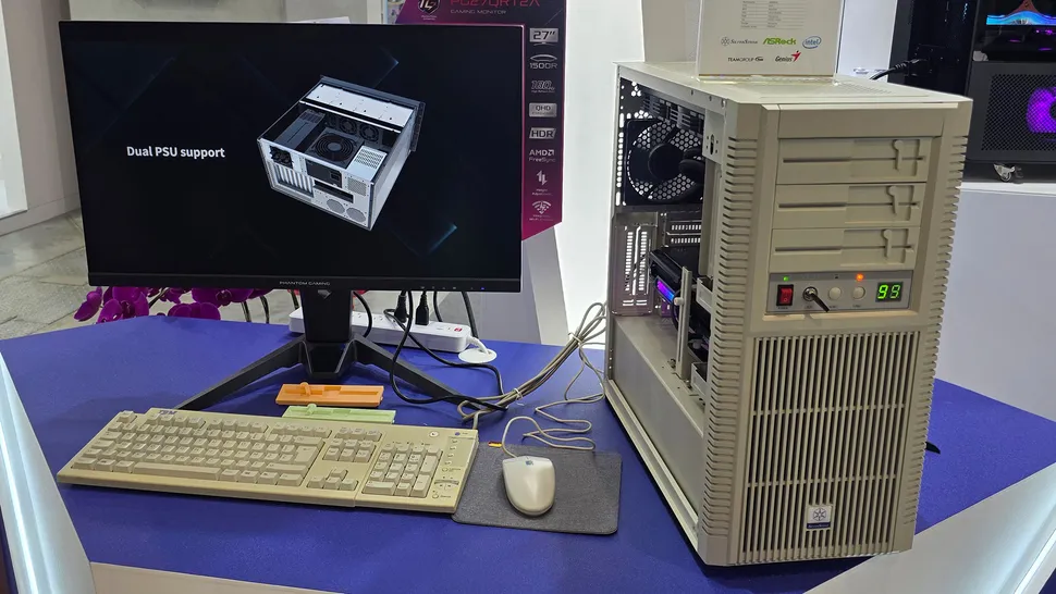 کیس SilverStone FLP02 در نمایشگاه Computex 2025