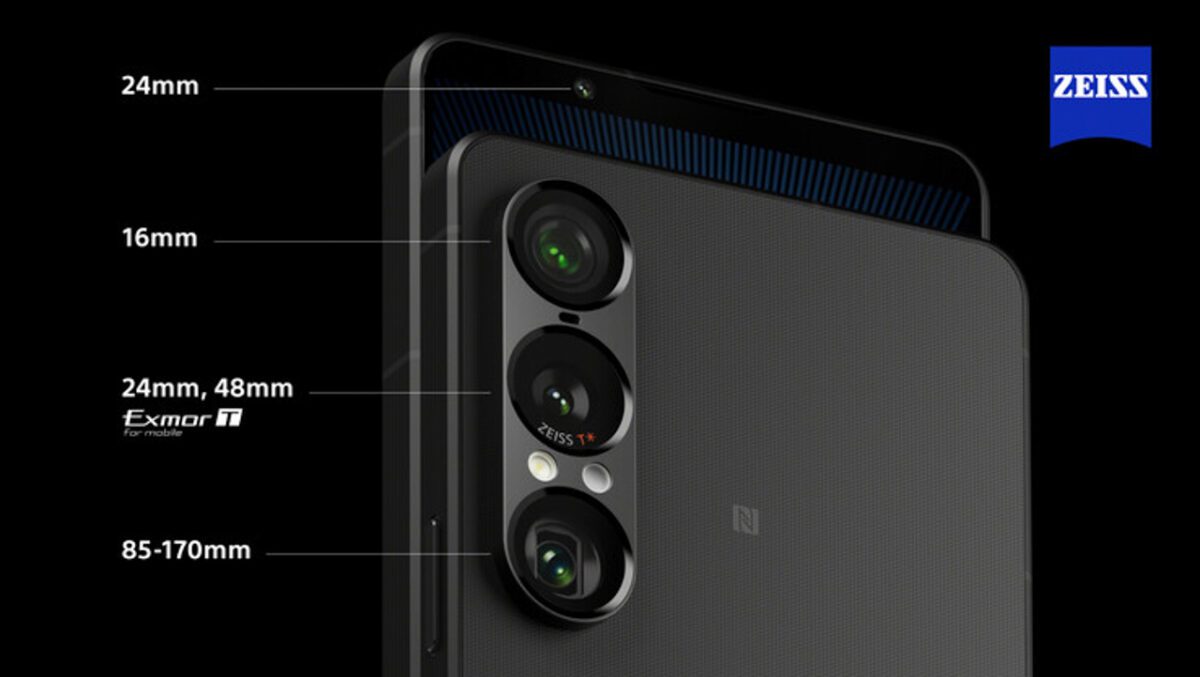 فیلمبرداری گوشی Xperia 1 VII سونی