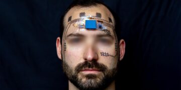 ابداع خالکوبی موقت الکترونیکی صورت برای اندازه‌گیری فشار روانی