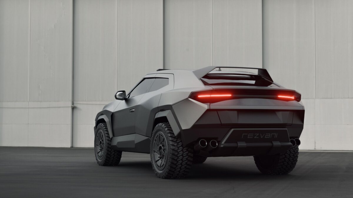 رونمایی از خودروی آخرالزمانی Rezvani Knight