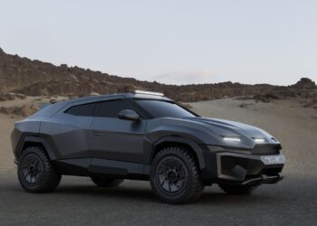 خودروی آخرالزمانی Rezvani Knight رونمایی شد