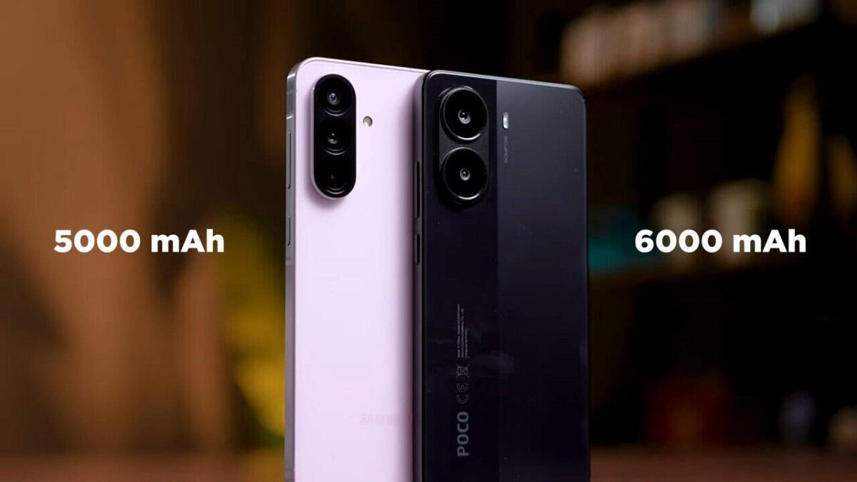 مقایسه A56 و X7 Pro از نظر باتری و شارژدهی
