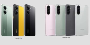 مقایسه A56 و X7 Pro