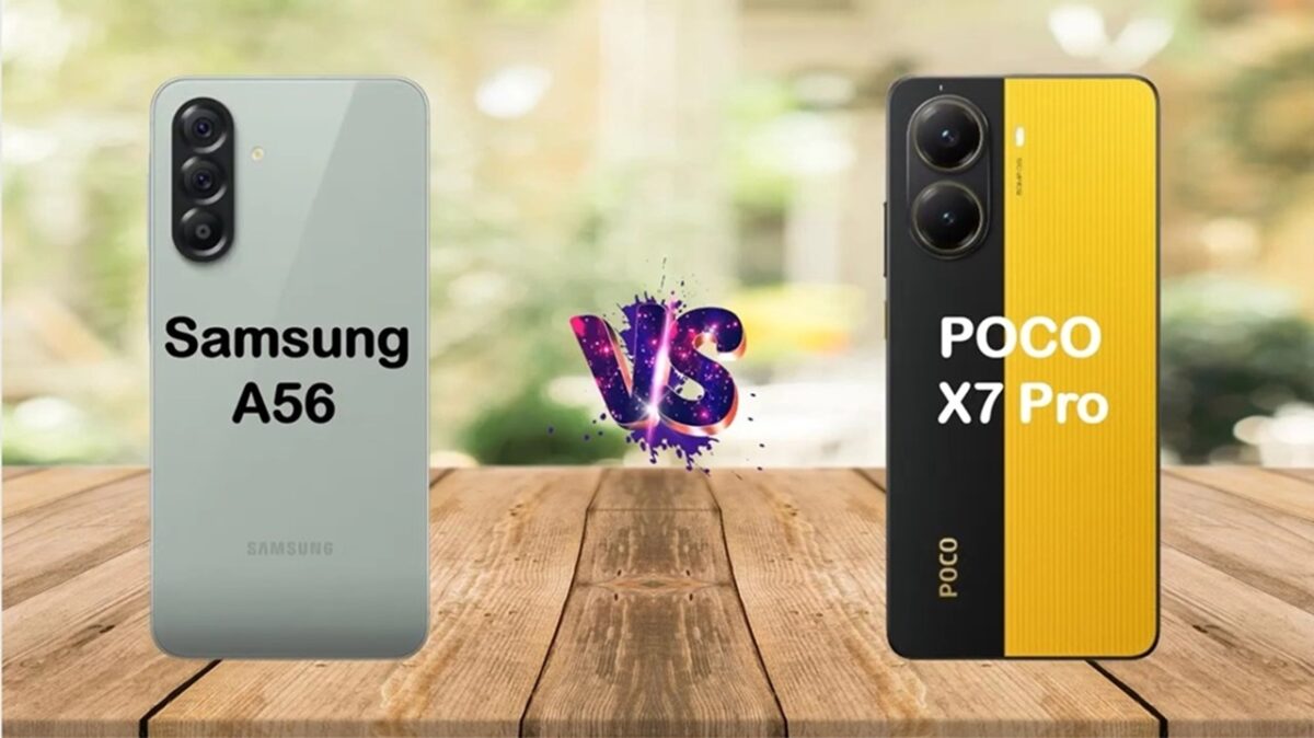 مقایسه A56 و X7 Pro از نظر طراحی و گواهی IP