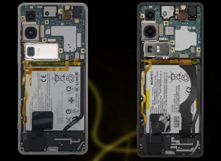 باز شدن Sony Xperia 1 VII در ویدیویی از کانال WekiHome: نگاهی دقیق به اجزای داخلی پرچم‌دار جدید سونی