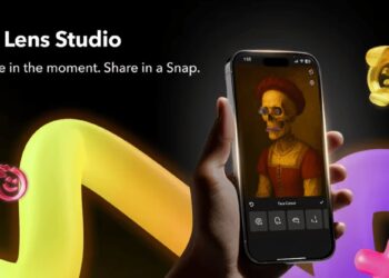 اسنپ ابزارهای جدیدی برای ساخت لنزهای AR معرفی کرد؛ عرضه Lens Studio برای iOS و وب با پشتیبانی از هوش مصنوعی