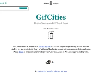 آرشیو اینترنتی موتور جست‌وجوی GIF مربوط به GeoCities را به‌روزرسانی کرد