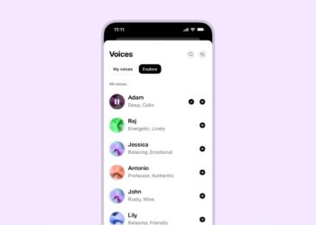 شرکت ElevenLabs اپلیکیشن موبایل مستقل تولید صدا از متن را منتشر کرد