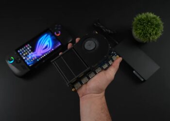 نمونه اولیه eGPU مجهز به RTX 5060، قدرت دسکتاپ را به کامپیوترهای دستی می‌آورد