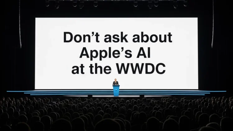 نگرانی Apple از افشای ضعف‌های هوش مصنوعی در WWDC 2025؛ تمرکز کنفرانس امسال بر نرم‌افزار، نه AI