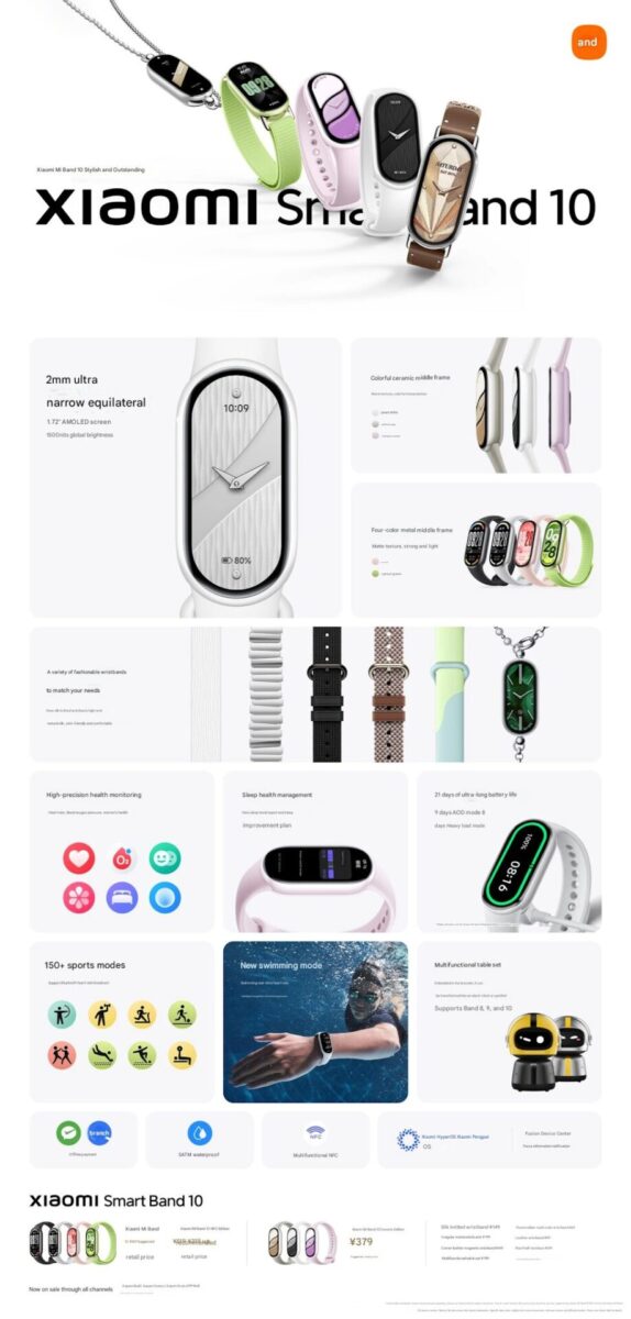 Mi Band 10 شیائومی