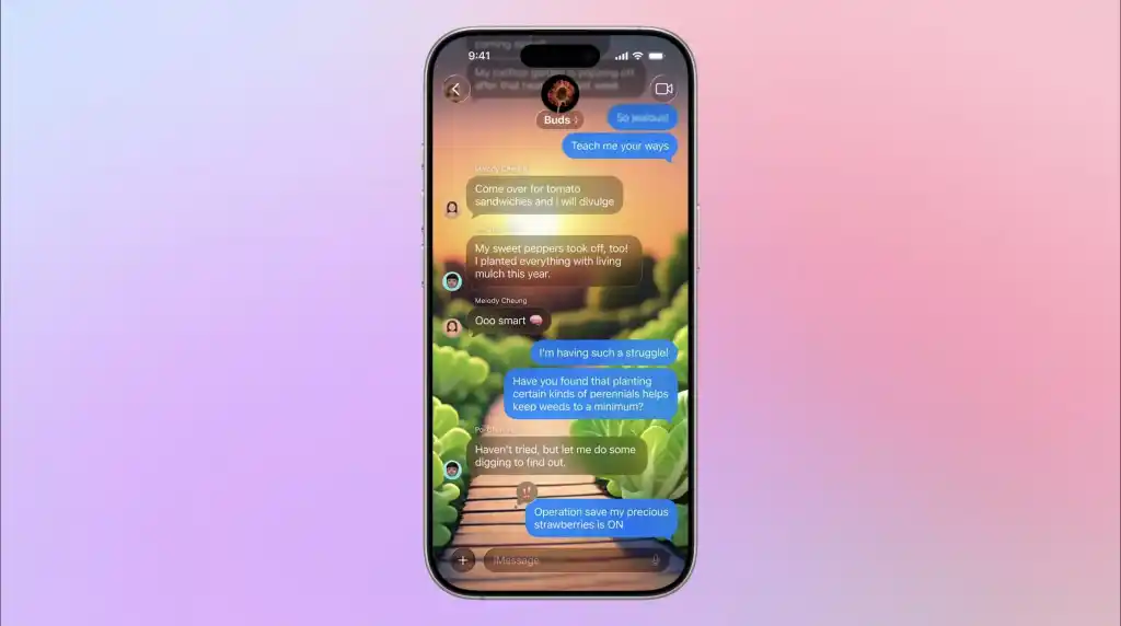 ارتقاء عمیق در چتهای گروهی اپلیکیشن Messages