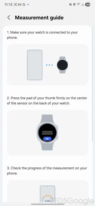 بهروزرسانی بتا برای اپلیکیشن Samsung Health