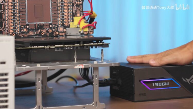قدرت‌نمایی کارت گرافیک Asus RTX 5090 BTF