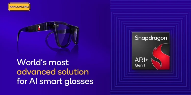 کوالکام از تراشه جدید و کوچک‌تر Snapdragon AR1+ Gen 1 برای عینک‌های هوشمند رونمایی کرد