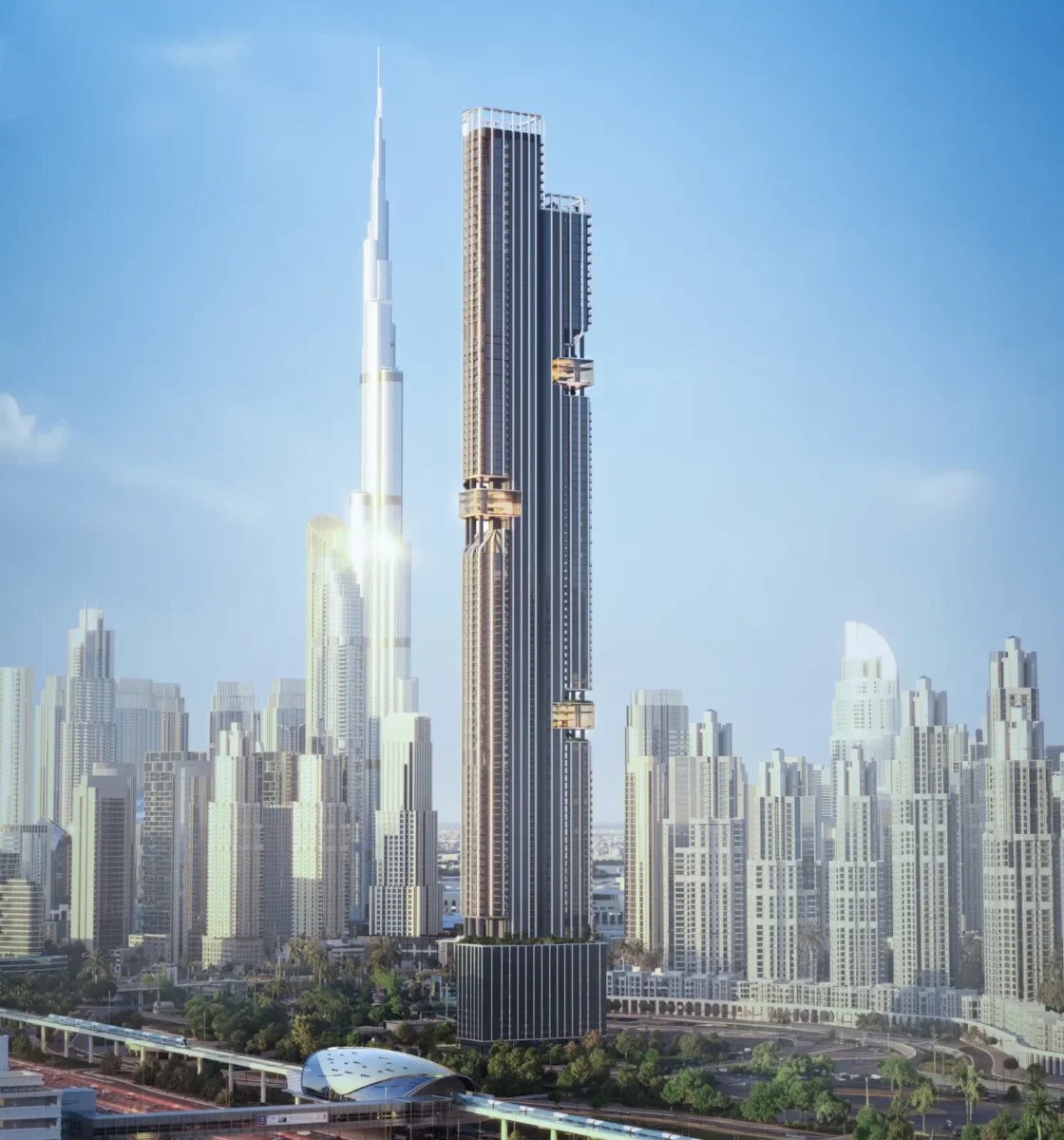 بلندترین برج مسکونی جهان با ارتفاع ۴۴۵ متر در دبی احداث خواهد شد