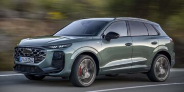 مدل ۲۰۲۶ آئودی Q3 با چراغ‌های دو‌تکه جدید معرفی شد