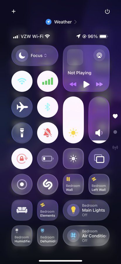 رفع مشکلات رابط «شیشه مایع» اپل در نسخه دوم بتای iOS 26