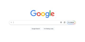 گوگل دکمه AI Mode را به صفحه اصلی جست‌وجوی خود اضافه می‌کند