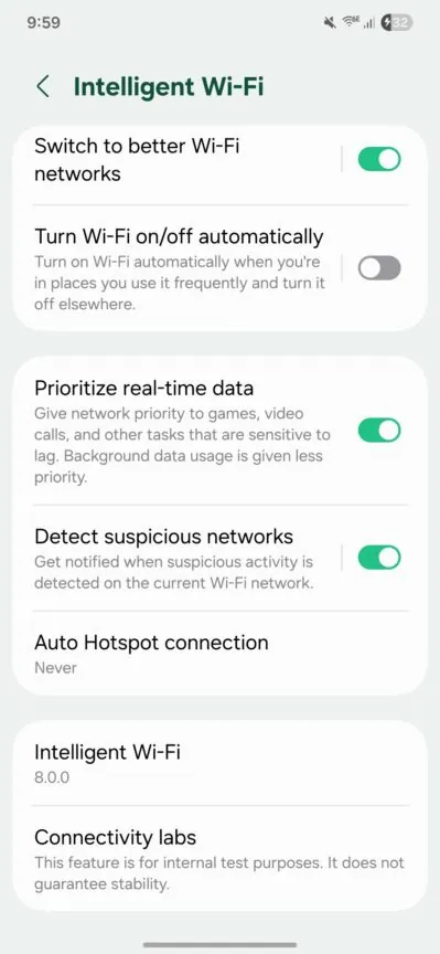 آموزش فعالسازی منوی مخفی Wi-Fi در گوشیهای سامسونگ