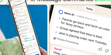 واتساپ قابلیت خلاصه‌سازی پیام‌ها با هوش مصنوعی را معرفی کرد